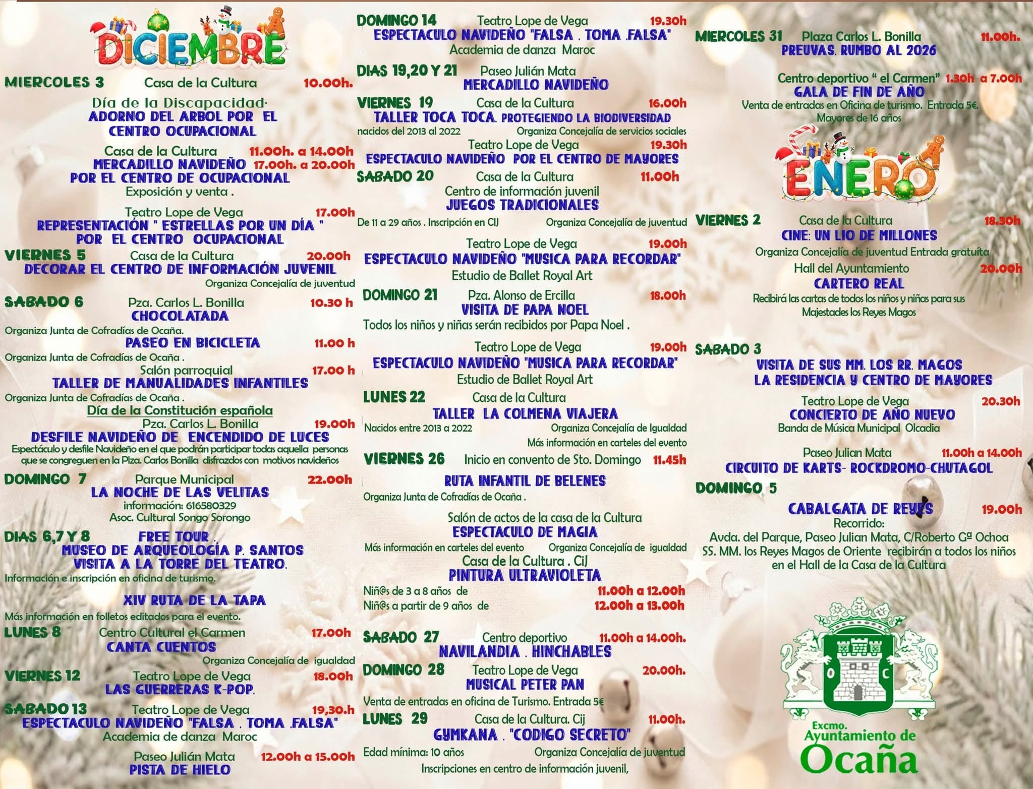 Programación Navidad